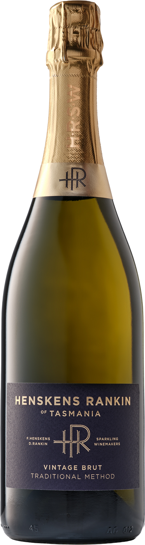 Henskens Rankin of Tasmania Vintage Brut  2015 Tasmania bottle